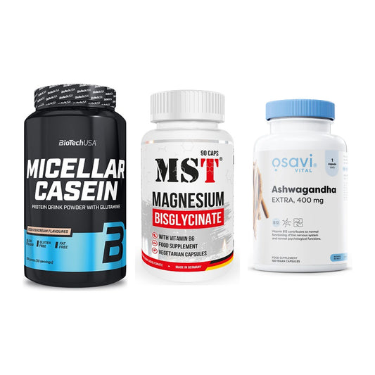 Schlaf & Erholung: BioTech Micella + MST Magnesium + Osavi Ashwagand – alle enthaltenen Artikel