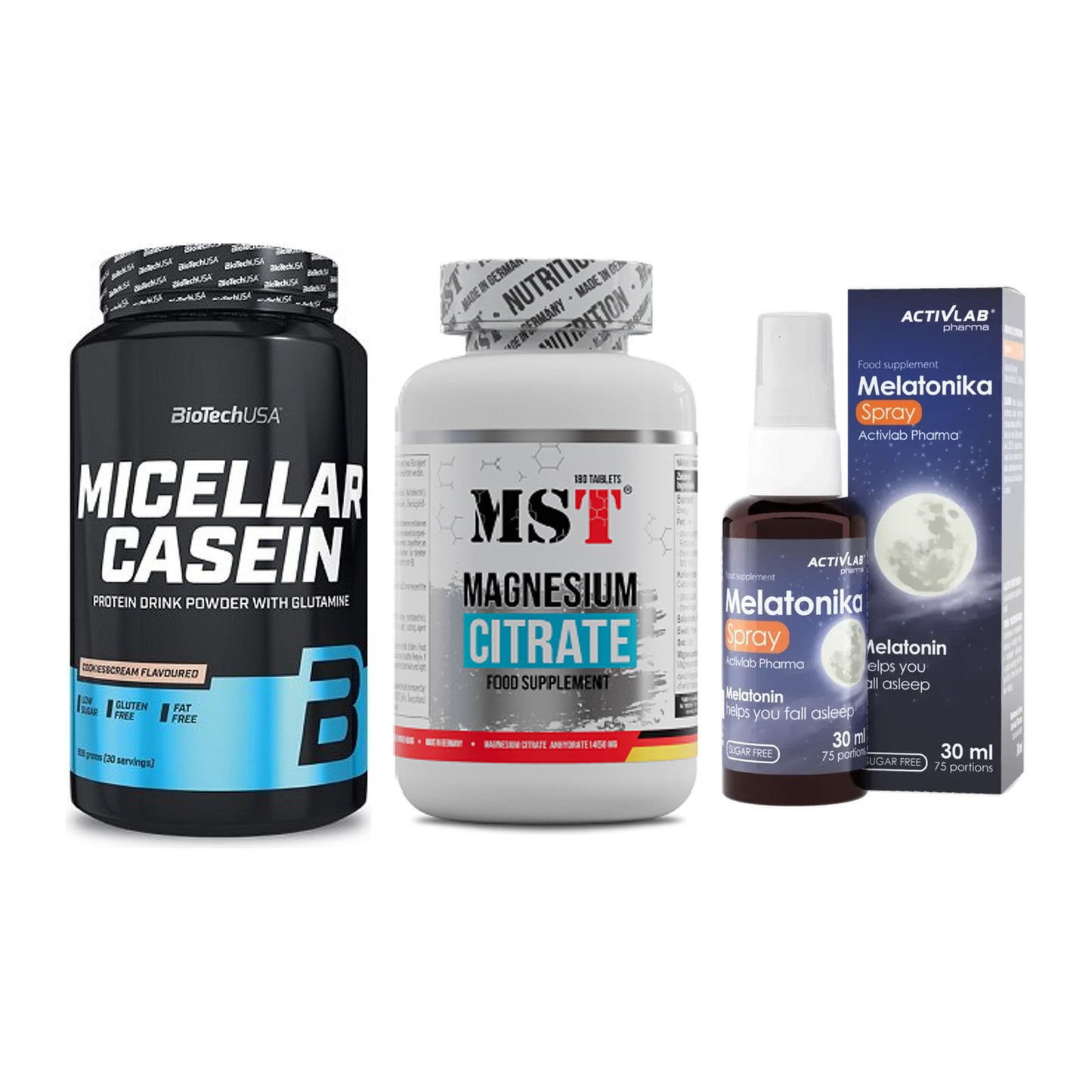 Schlaf & Erholung: BioTech Micella + MST Magnesium + Activlab – alle enthaltenen Artikel