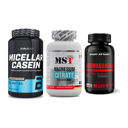 Schlaf & Erholung: BioTech Micella + MST Magnesium + Body Attack – alle enthaltenen Artikel