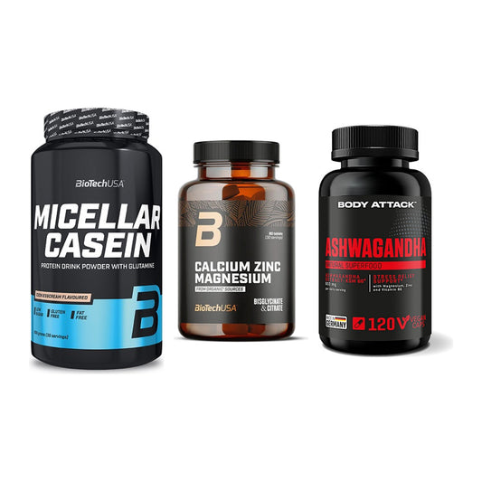 Schlaf & Erholung: BioTech Micella + BioTech Calcium + Body Attack – alle enthaltenen Artikel
