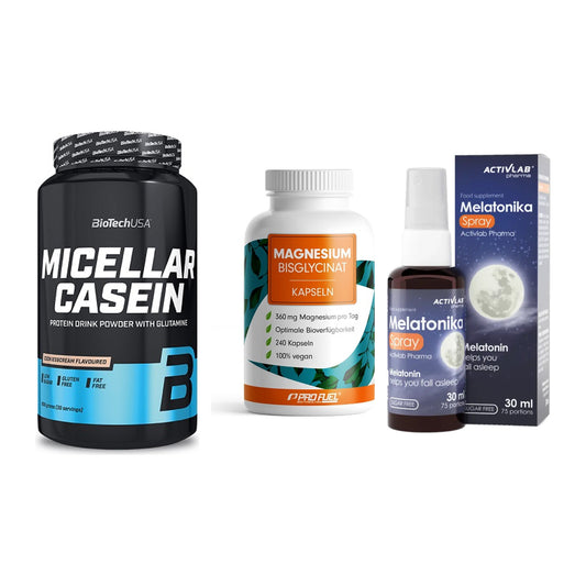 Schlaf & Erholung: BioTech Micella + ProFuel Magnesi + Activlab – alle enthaltenen Artikel