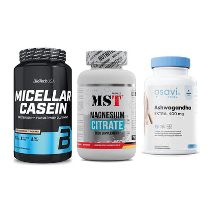 Schlaf & Erholung: BioTech Micella + MST Magnesium + Osavi Ashwagand – alle enthaltenen Artikel
