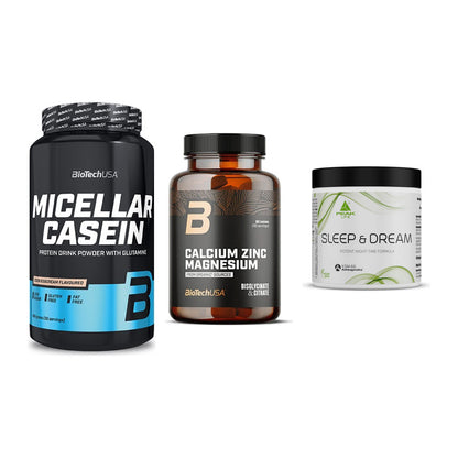 Schlaf & Erholung: BioTech Micella + BioTech Calcium + Peak Sleep – alle enthaltenen Artikel