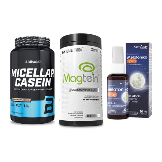 Schlaf & Erholung: BioTech Micella + Skill Nutrition + Activlab – alle enthaltenen Artikel