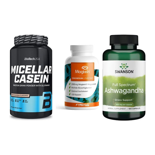 Schlaf & Erholung: BioTech Micella + ProFuel Magnesi + Swanson Ashwaga – alle enthaltenen Artikel