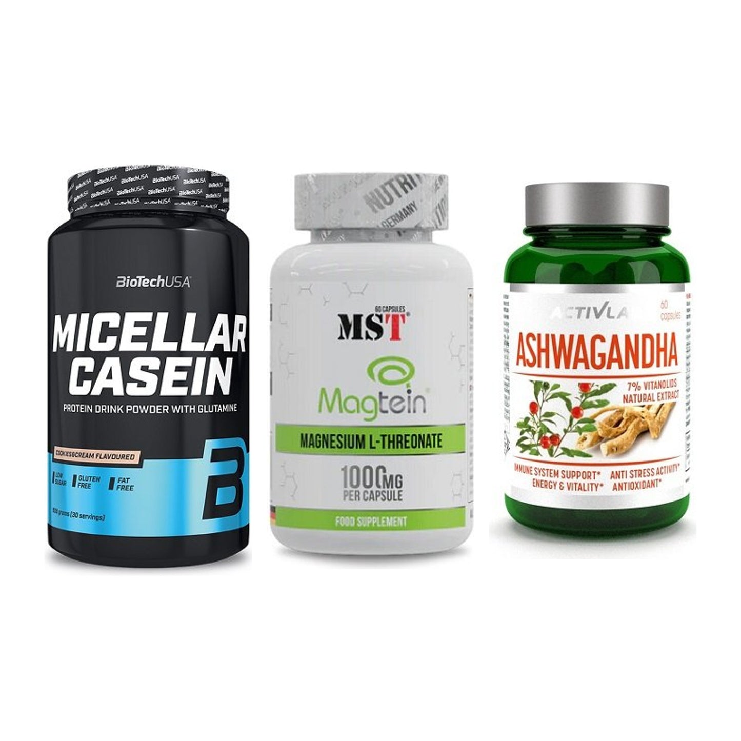 Schlaf & Erholung: BioTech Micella + MST Magnesium + Activlab – alle enthaltenen Artikel