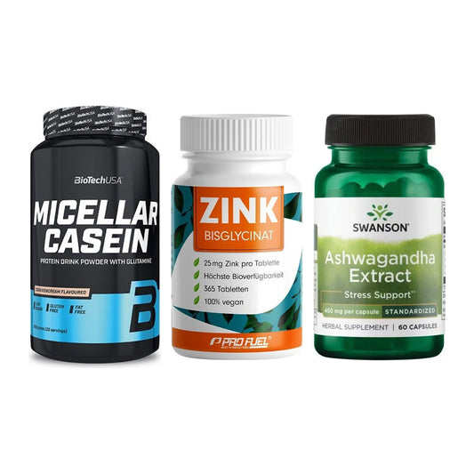 Schlaf & Erholung: BioTech Micella + ProFuel Zink + Swanson Ashwaga – alle enthaltenen Artikel