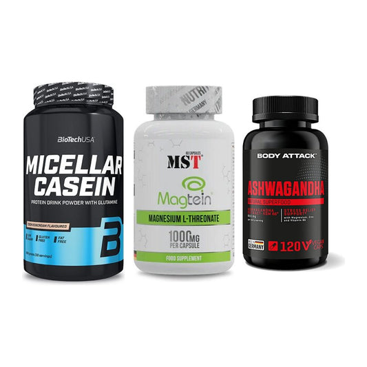 Schlaf & Erholung: BioTech Micella + MST Magnesium + Body Attack – alle enthaltenen Artikel