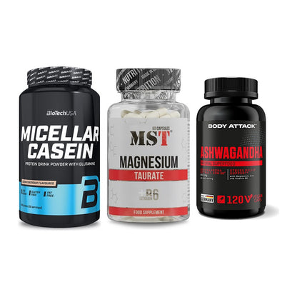 Schlaf & Erholung: BioTech Micella + MST Magnesium + Body Attack – alle enthaltenen Artikel