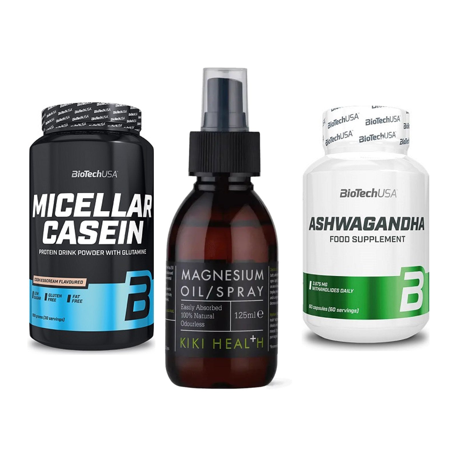 Schlaf & Erholung: BioTech Micella + KIKI Health + BioTech Ashwaga – alle enthaltenen Artikel