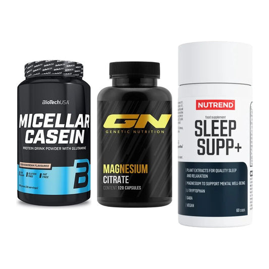 Schlaf & Erholung: BioTech Micella + GN Magnesium + Nutrend Sleep – alle enthaltenen Artikel