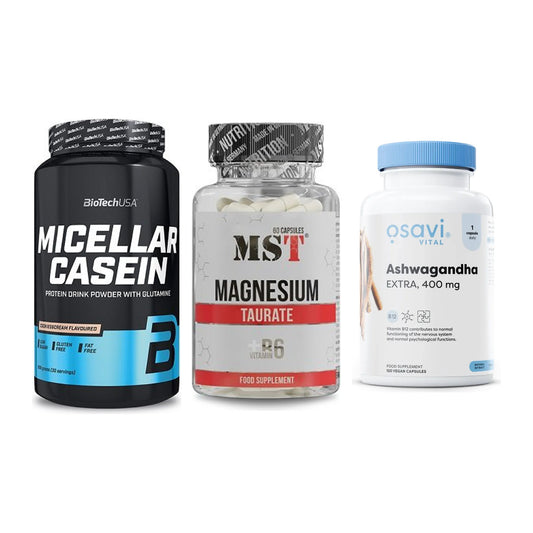 Schlaf & Erholung: BioTech Micella + MST Magnesium + Osavi Ashwagand – alle enthaltenen Artikel