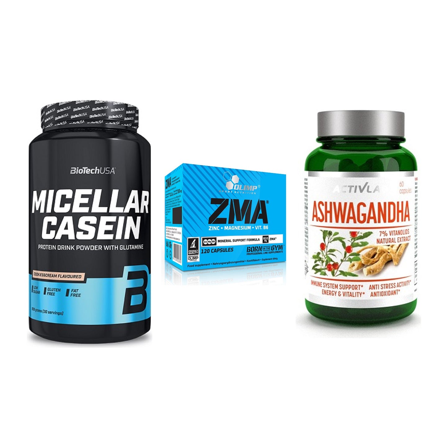 Schlaf & Erholung: BioTech Micella + Olimp ZMA + Activlab – alle enthaltenen Artikel
