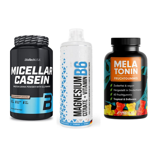 Schlaf & Erholung: BioTech Micella + MST Magnesium + ProFuel Melaton – alle enthaltenen Artikel