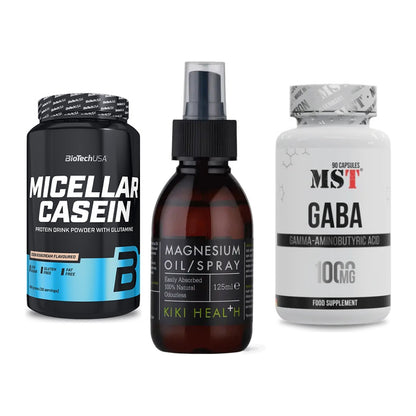 Schlaf & Erholung: BioTech Micella + KIKI Health + MST GABA 1000mg – alle enthaltenen Artikel