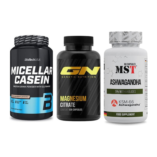 Schlaf & Erholung: BioTech Micella + GN Magnesium + MST Ashwagandha – alle enthaltenen Artikel
