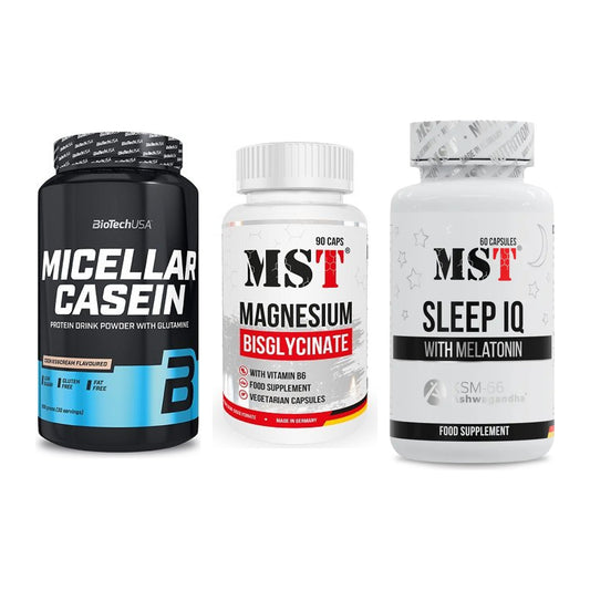 Schlaf & Erholung: BioTech Micella + MST Magnesium + MST Sleep IQ – alle enthaltenen Artikel
