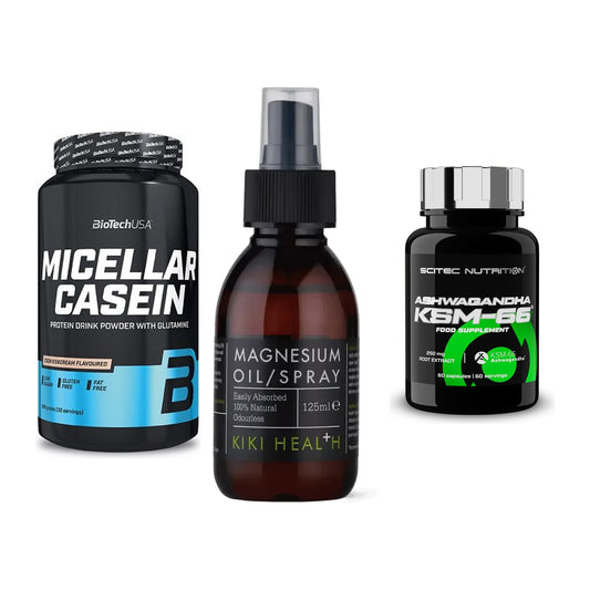 Schlaf & Erholung: BioTech Micella + KIKI Health + Scitec KSM-66 – alle enthaltenen Artikel