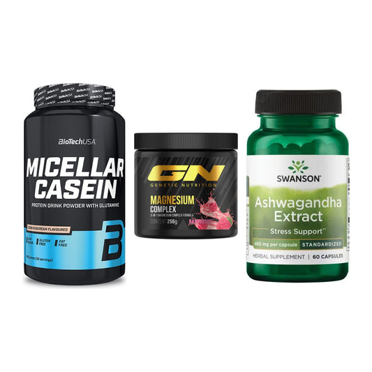Schlaf & Erholung: BioTech Micella + GN Magnesium + Swanson Ashwaga – alle enthaltenen Artikel