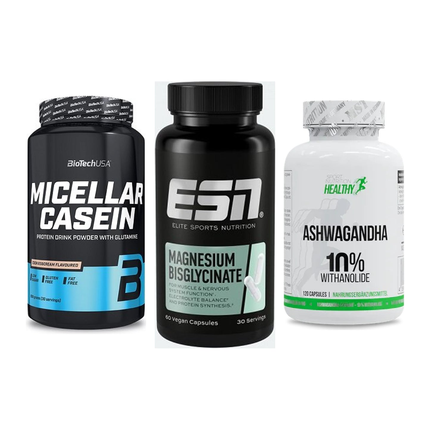 Schlaf & Erholung: BioTech Micella + ESN Magnesium + MST Healthy – alle enthaltenen Artikel