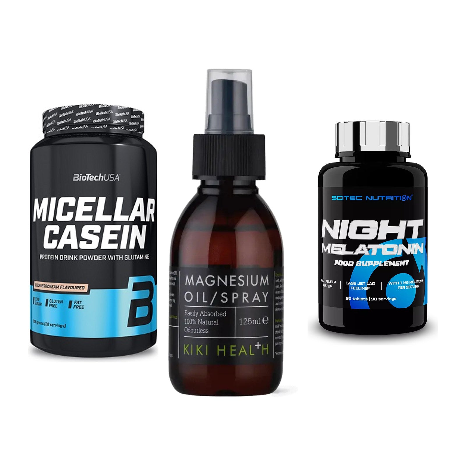 Schlaf & Erholung: BioTech Micella + KIKI Health + Scitec Night – alle enthaltenen Artikel