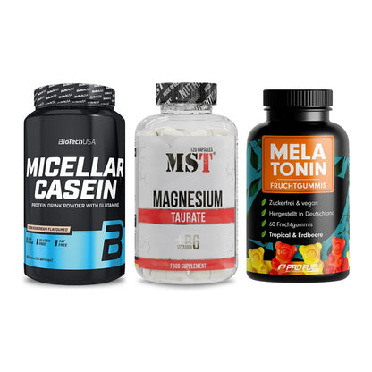 Schlaf & Erholung: BioTech Micella + MST Magnesium + ProFuel Melaton – alle enthaltenen Artikel