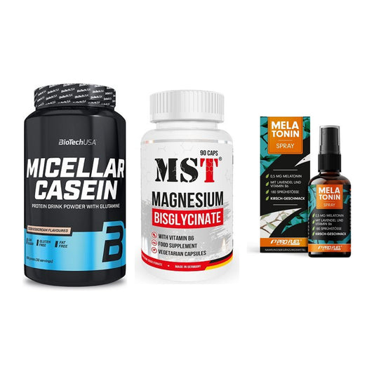Schlaf & Erholung: BioTech Micella + MST Magnesium + ProFuel Melaton – alle enthaltenen Artikel
