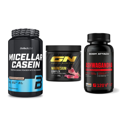 Schlaf & Erholung: BioTech Micella + GN Magnesium + Body Attack – alle enthaltenen Artikel