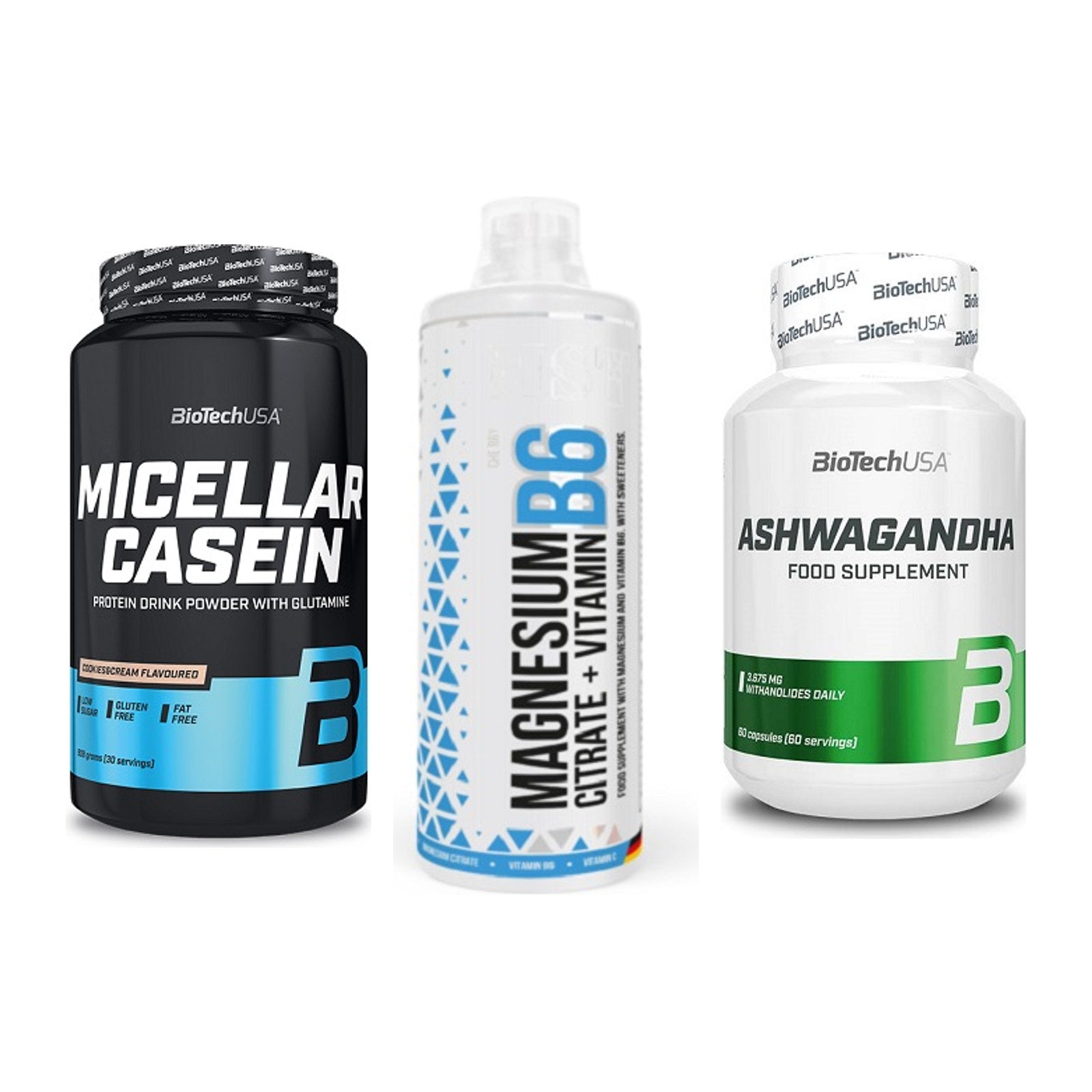 Schlaf & Erholung: BioTech Micella + MST Magnesium + BioTech Ashwaga – alle enthaltenen Artikel