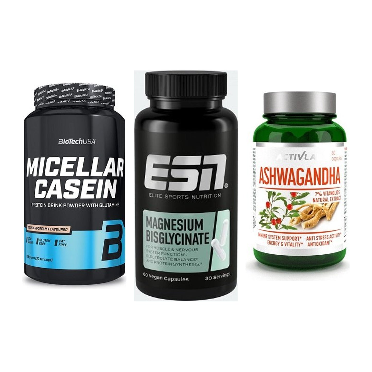 Schlaf & Erholung: BioTech Micella + ESN Magnesium + Activlab – alle enthaltenen Artikel