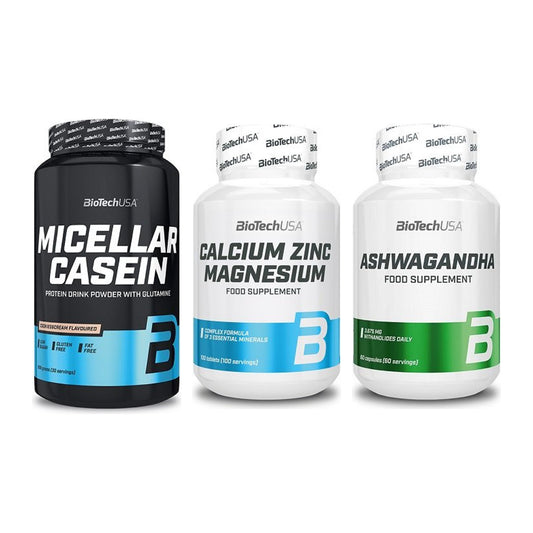 BioTech USA Schlaf & Erholung: Micellar + Calcium Zinc + 1 weitere – alle enthaltenen Artikel
