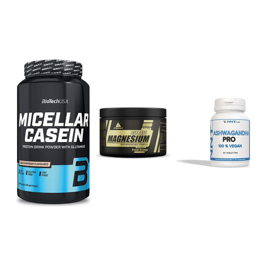 Schlaf & Erholung: BioTech Micella + Peak Magnesium + NNT Ashwagandha – alle enthaltenen Artikel