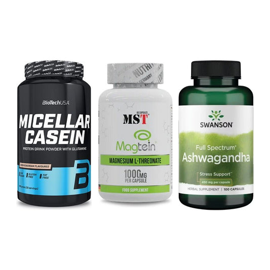 Schlaf & Erholung: BioTech Micella + MST Magnesium + Swanson Ashwaga – alle enthaltenen Artikel