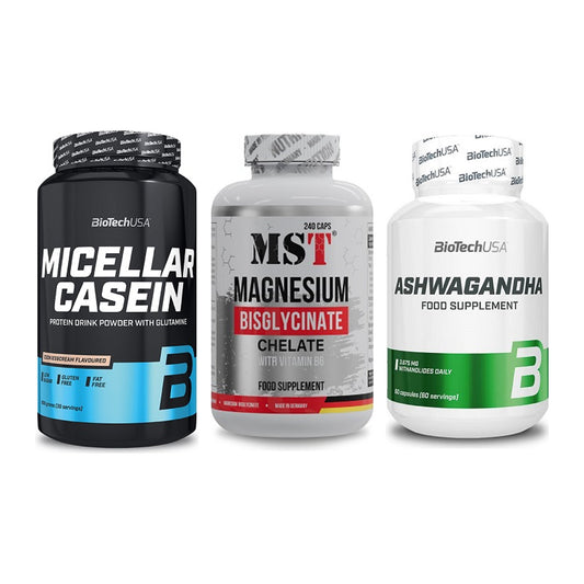 Schlaf & Erholung: BioTech Micella + MST Magnesium + BioTech Ashwaga – alle enthaltenen Artikel