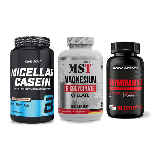 Schlaf & Erholung: BioTech Micella + MST Magnesium + Body Attack – alle enthaltenen Artikel
