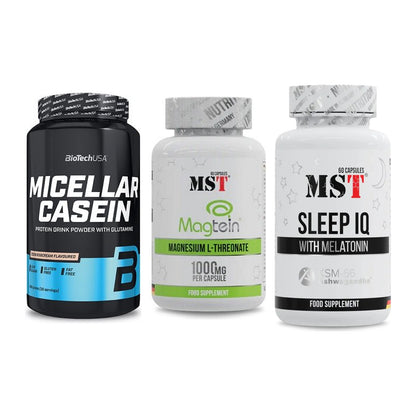Schlaf & Erholung: BioTech Micella + MST Magnesium + MST Sleep IQ – alle enthaltenen Artikel