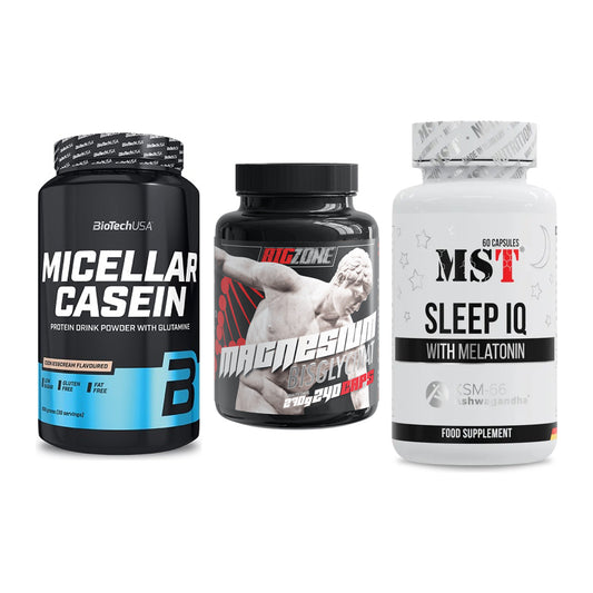Schlaf & Erholung: BioTech Micella + Big Zone + MST Sleep IQ – alle enthaltenen Artikel
