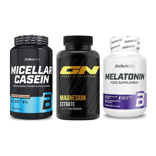 Schlaf & Erholung: BioTech Micella + GN Magnesium + BioTech Melaton – alle enthaltenen Artikel