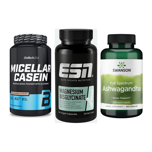 Schlaf & Erholung: BioTech Micella + ESN Magnesium + Swanson Ashwaga – alle enthaltenen Artikel