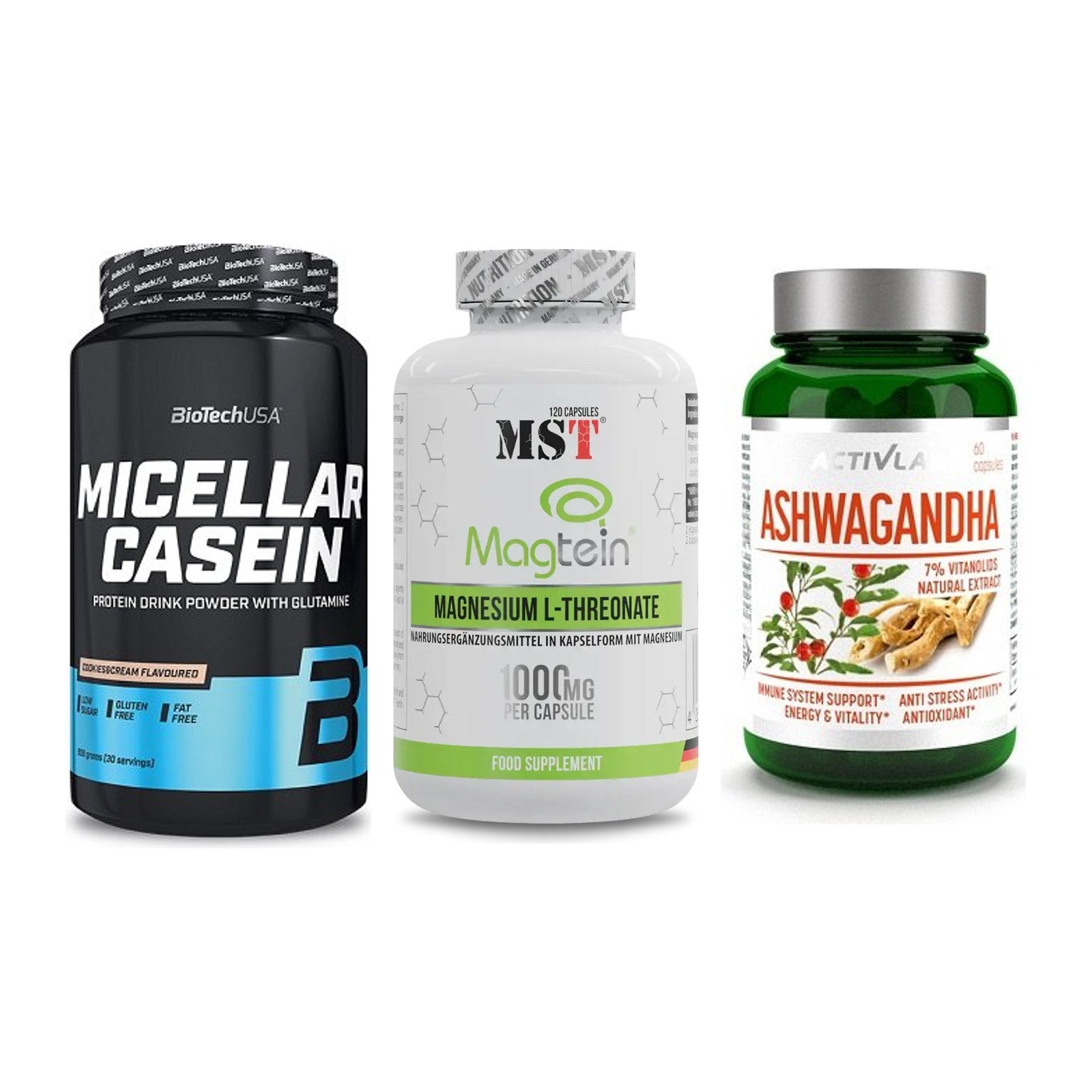 Schlaf & Erholung: BioTech Micella + MST Magnesium + Activlab – alle enthaltenen Artikel