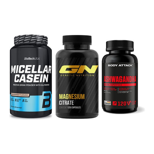 Schlaf & Erholung: BioTech Micella + GN Magnesium + Body Attack – alle enthaltenen Artikel