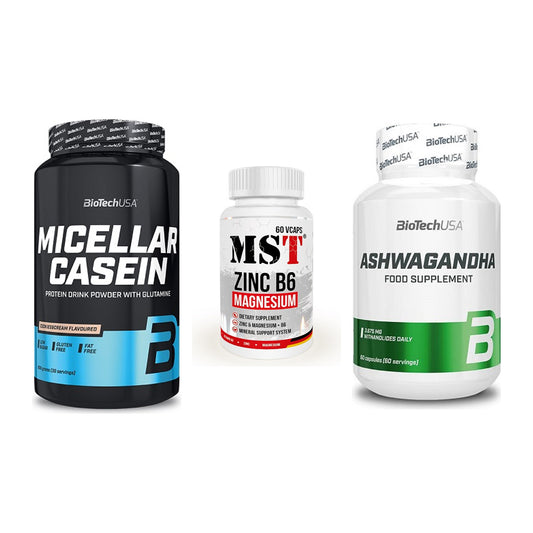 Schlaf & Erholung: BioTech Micella + MST Zinc + BioTech Ashwaga – alle enthaltenen Artikel