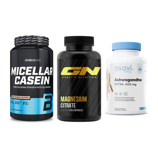 Schlaf & Erholung: BioTech Micella + GN Magnesium + Osavi Ashwagand – alle enthaltenen Artikel