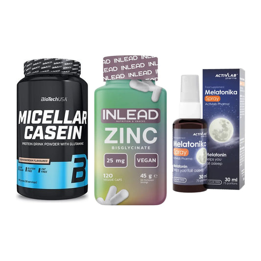 Schlaf & Erholung: BioTech Micella + INLEAD Zink + Activlab – alle enthaltenen Artikel