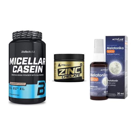 Schlaf & Erholung: BioTech Micella + Peak Zink + Activlab – alle enthaltenen Artikel