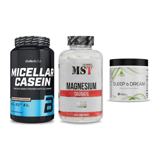 Schlaf & Erholung: BioTech Micella + MST Magnesium + Peak Sleep – alle enthaltenen Artikel