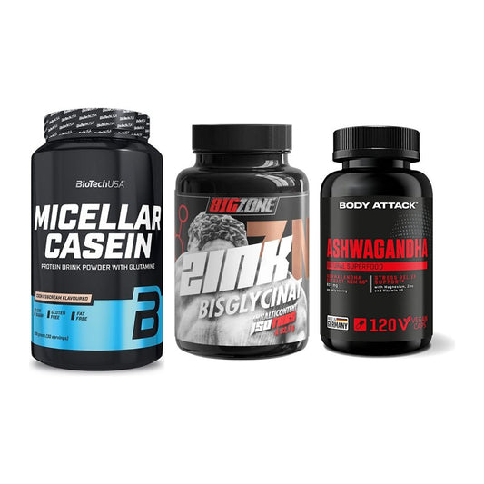 Schlaf & Erholung: BioTech Micella + Big Zone Zink + Body Attack – alle enthaltenen Artikel