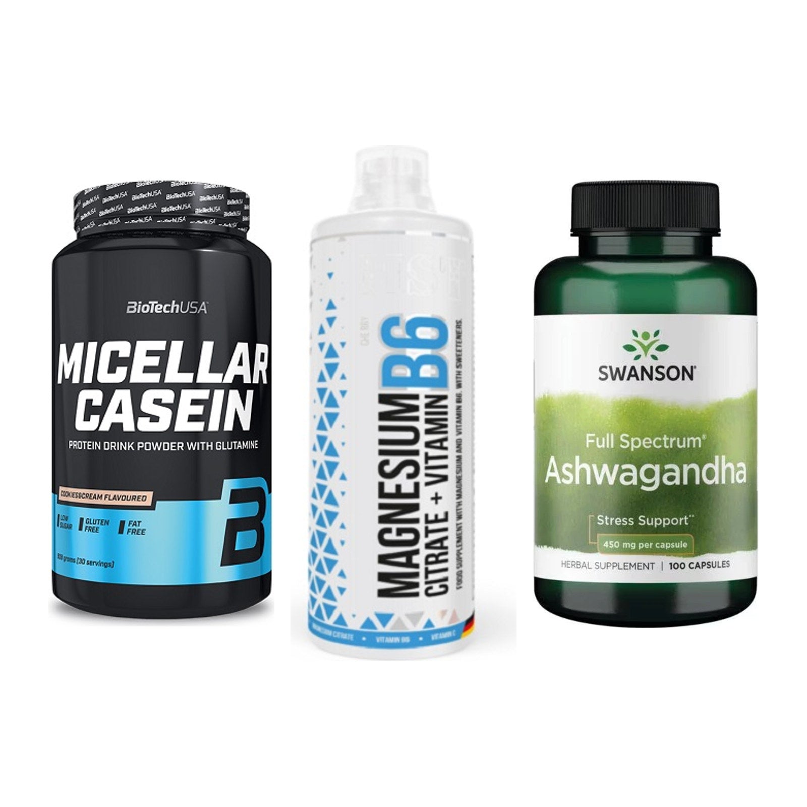 Schlaf & Erholung: BioTech Micella + MST Magnesium + Swanson Ashwaga – alle enthaltenen Artikel