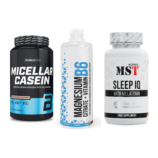 Schlaf & Erholung: BioTech Micella + MST Magnesium + MST Sleep IQ – alle enthaltenen Artikel