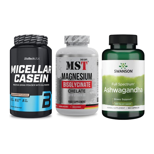 Schlaf & Erholung: BioTech Micella + MST Magnesium + Swanson Ashwaga – alle enthaltenen Artikel